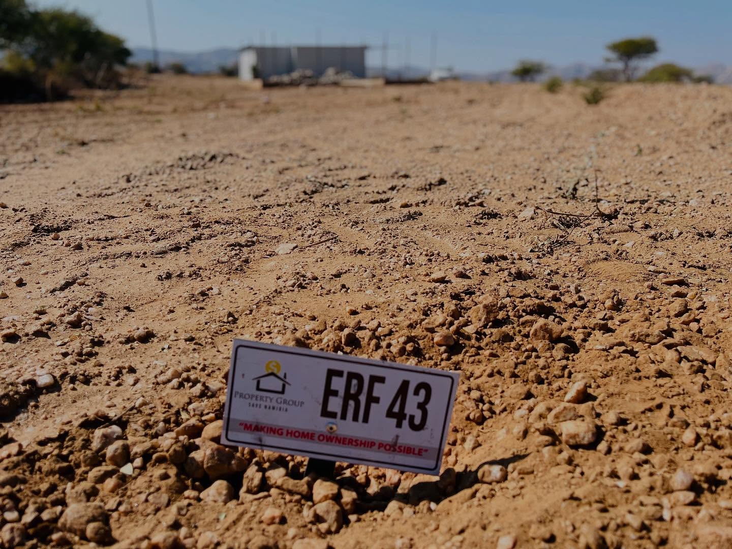 ERF plot marker on land
